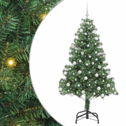 Sapin de Noël avec 300 LED avec support Vert 180 cm PVC 541816541816