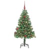 Sapin de Noël avec 150 LED avec support Vert 150 cm PVC 541817541817