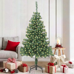 Sapin de Noël avec 300 LED avec support Vert 180 cm PVC 541818541818