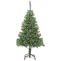Sapin de Noël avec 300 LED avec support Vert 180 cm PVC 541818541818