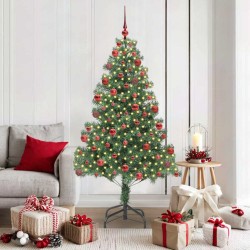 Sapin de Noël avec 300 LED avec support Vert 180 cm PVC 541820541820