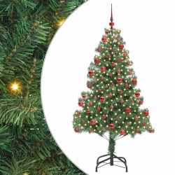 Sapin de Noël avec 300 LED avec support Vert 180 cm PVC 541820541820