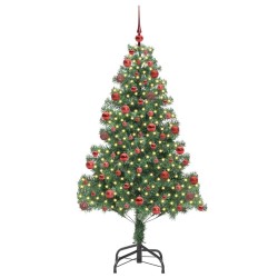 Sapin de Noël avec 300 LED avec support Vert 180 cm PVC 541820541820