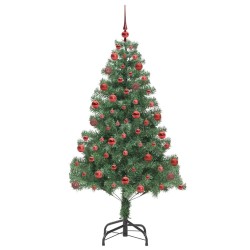Sapin de Noël avec 300 LED avec support Vert 180 cm PVC 541820541820