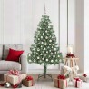 Sapin de Noël avec 300 LED avec support Vert 180 cm PVC 541822541822