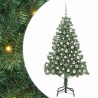 Sapin de Noël avec 300 LED avec support Vert 180 cm PVC 541822541822
