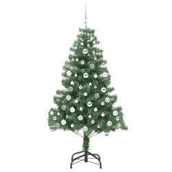 Sapin de Noël avec 300 LED avec support Vert 180 cm PVC 541823541823