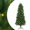 Sapin de Noël avec 300 LED avec support Vert 240 cm PE 541825541825