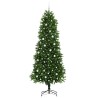 Sapin de Noël avec 300 LED avec support Vert 240 cm PE 541825541825