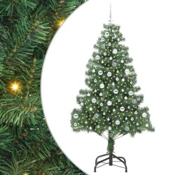 Sapin de Noël avec 300 LED avec support Vert 210 cm PVC 541826541826
