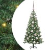 Sapin de Noël avec 150 LED avec support Vert 120 cm PVC 541829541829
