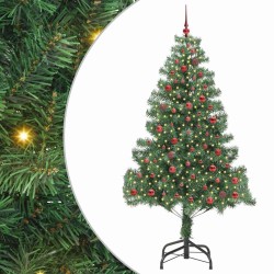 Sapin de Noël avec 300 LED avec support Vert 210 cm PVC 541832541832