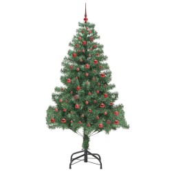 Sapin de Noël avec 300 LED avec support Vert 210 cm PVC 541832541832