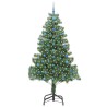 Sapin de Noël avec 300 LED avec support Vert 210 cm PVC 541833541833