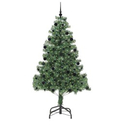 Sapin de Noël avec 300 LED avec support Vert 210 cm PVC 541834541834