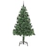 Sapin de Noël avec 300 LED avec support Vert 210 cm PVC 541834541834