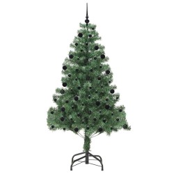 Sapin de Noël avec 300 LED avec support Vert 210 cm PVC 541834541834