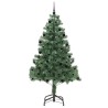 Sapin de Noël avec 300 LED avec support Vert 210 cm PVC 541834541834