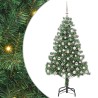 Sapin de Noël avec 300 LED avec support Vert 210 cm PVC 541835541835