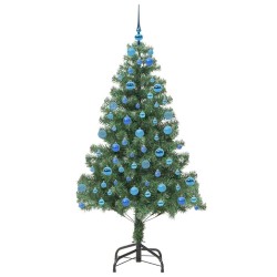 Sapin de Noël avec 300 LED avec support Vert 180 cm PVC 541836541836