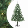 Sapin de Noël avec 300 LED avec support Vert 210 cm PVC 541837541837