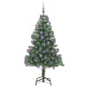 Sapin de Noël avec 300 LED avec support Vert 210 cm PVC 541838541838