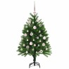 Sapin de Noël avec 150 LED avec support Vert 120 cm PE 541840541840