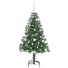 Sapin de Noël avec 150 LED avec support Vert 150 cm PVC 541841541841
