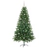 Sapin de Noël avec 150 LED avec support Vert 150 cm PE 541845541845