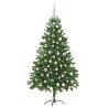 Sapin de Noël avec 300 LED avec support Vert 180 cm PE 541847541847