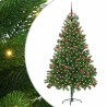 Sapin de Noël avec 300 LED avec support Vert 180 cm PE 541849541849