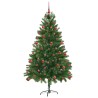 Sapin de Noël avec 300 LED avec support Vert 180 cm PE 541849541849