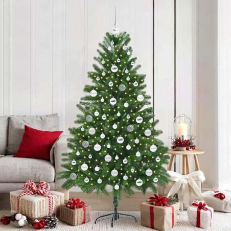 Sapin de Noël avec 300 LED avec support Vert 180 cm PE 541850541850