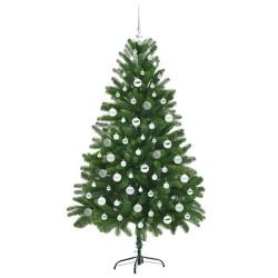Sapin de Noël avec 300 LED avec support Vert 180 cm PE 541850541850