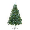 Sapin de Noël avec 300 LED avec support Vert 180 cm PE 541851541851