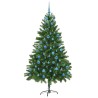 Sapin de Noël avec 300 LED avec support Vert 180 cm PE 541851541851