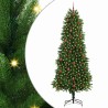 Sapin de Noël avec 300 LED avec support Vert 240 cm PE 541852541852
