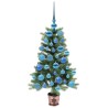 Sapin de Noël avec 150 LED avec support Vert 90 cm PE 541853541853
