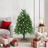 Sapin de Noël avec 150 LED avec support Vert 120 cm PE 541855541855