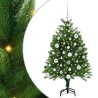 Sapin de Noël avec 150 LED avec support Vert 120 cm PE 541856541856