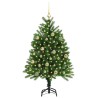 Sapin de Noël avec 150 LED avec support Vert 120 cm PE 541858541858