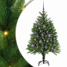 Sapin de Noël avec 150 LED avec support Vert 120 cm PE 541859541859