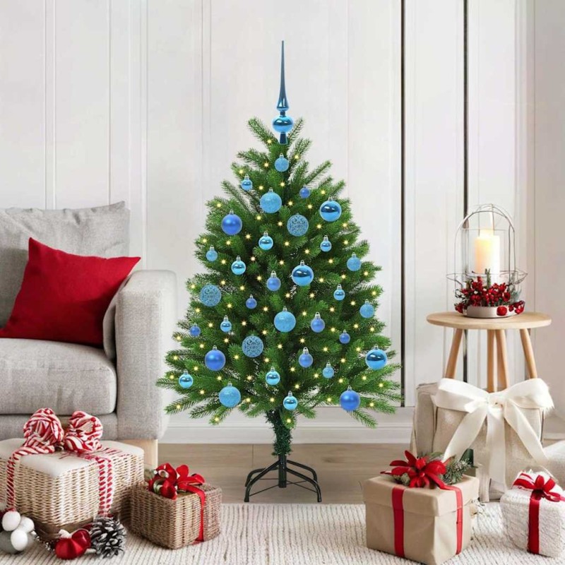 Sapin de Noël avec 150 LED avec support Vert 120 cm PE 541860541860