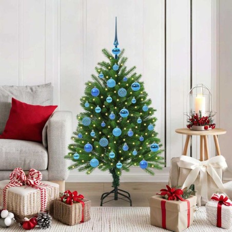 Sapin de Noël avec 150 LED avec support Vert 120 cm PE 541860541860
