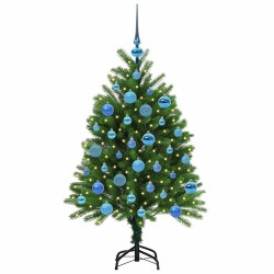 Sapin de Noël avec 150 LED avec support Vert 120 cm PE 541860541860