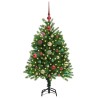 Sapin de Noël avec 150 LED avec support Vert 120 cm PE 541861541861