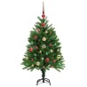 Sapin de Noël avec 150 LED avec support Vert 120 cm PE 541861541861
