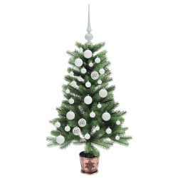 Sapin de Noël avec 150 LED avec support Vert 90 cm PE 541862541862