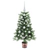 Sapin de Noël avec 150 LED avec support Vert 90 cm PE 541862541862