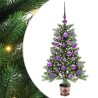Sapin de Noël avec 150 LED avec support Vert 90 cm PE 541864541864
